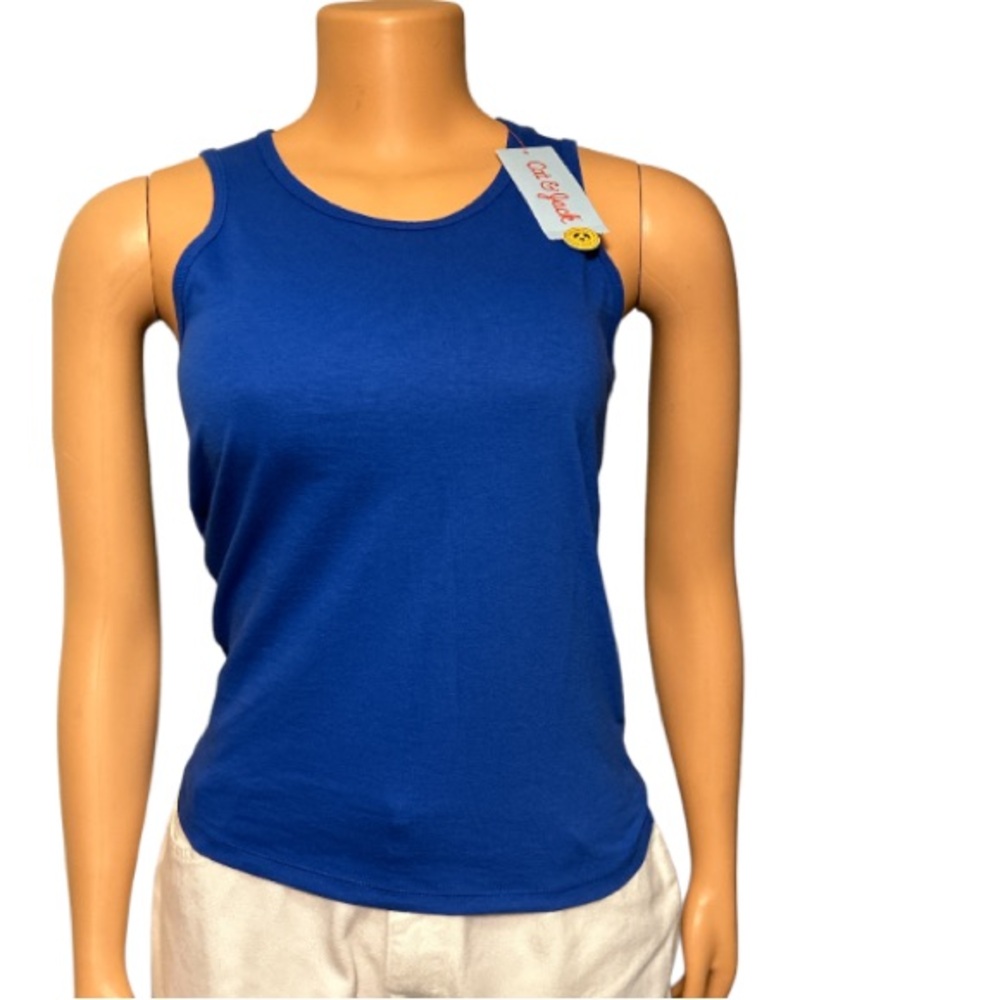 Cat & Jack Girls Tank Top Royal Blue sleevless size M 8/10 New with Tags